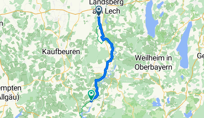 Unterdießen - Lechbruck