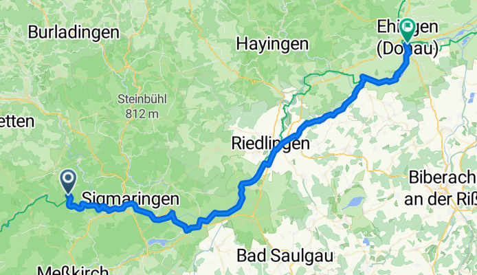 Stetten am Kalten Markt - Ehingen an der Donau
