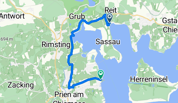 Uferweg nach Seestraße