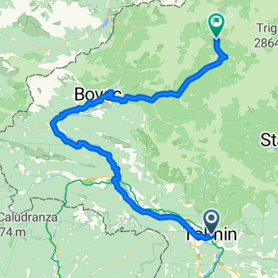Tolmin - Kranjska Gora