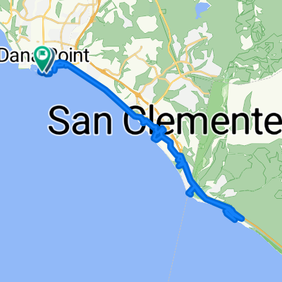 Dana Dr, Dana Point to Dana Point Harbor Trail, Dana Point