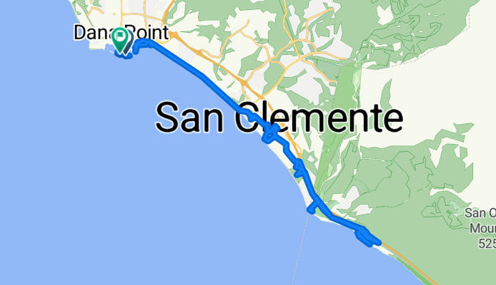 Dana Dr, Dana Point to Dana Point Harbor Trail, Dana Point