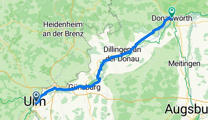 Ulm - Donauwörth
