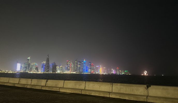 Foto 1 der Bikemap-Route "Aba Almsan - Blumsan Street, Doha to Aba Al Hanin Bil Hanin Street, Doha"