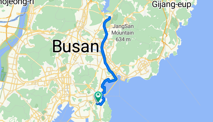 집 수영강 회동저수지 입구