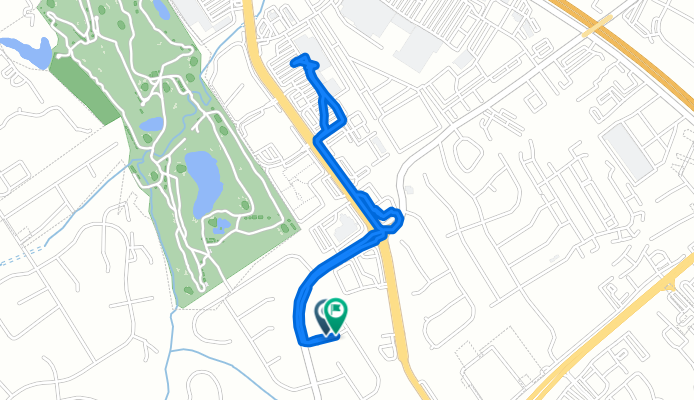 Michaelwood Ct, Saint Charles to Michaelwood Ct, Saint Charles