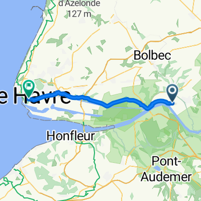 Quillebeuf-sur-Seine - Le Havre