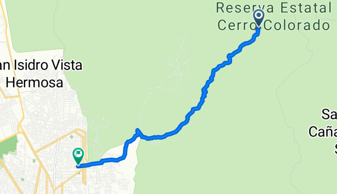 Ruta a Calle Oriente