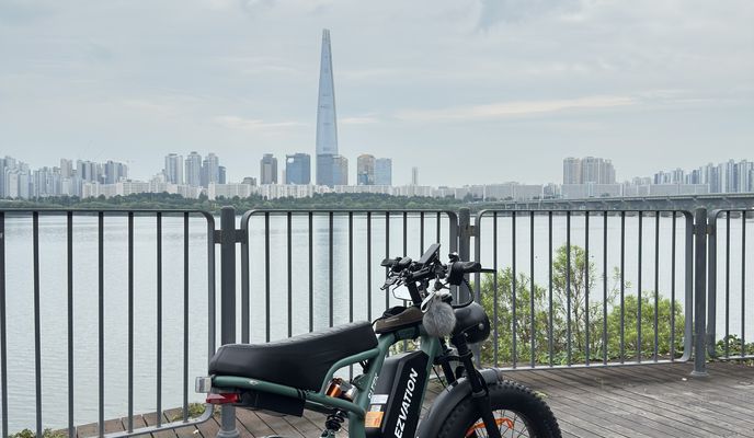 Photo 2 de l’itinéraire Bikemap « 구의동, 서울특별시에서 이촌동, 서울특별시까지 »