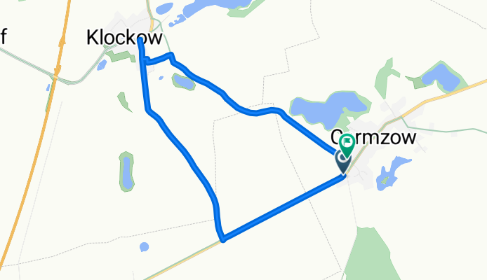 Carmzow, Carmzow-Wallmow nach Carmzow, Carmzow-Wallmow