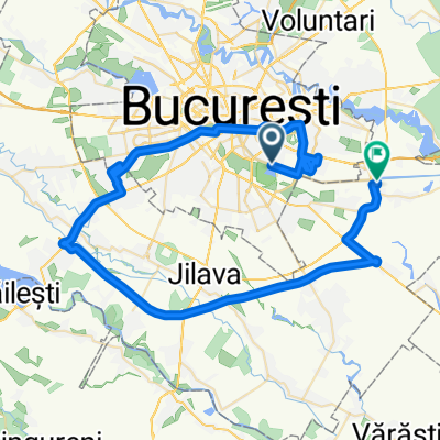 Route to Autostrada de Centură a Bucureștiului 304a