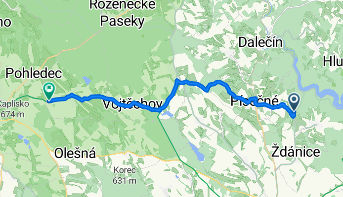 Bystřice nad Pernštejnem - Nové Město na Moravě