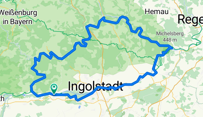 Rundtour ND-Kelheim-Dietfurt-EI-ND