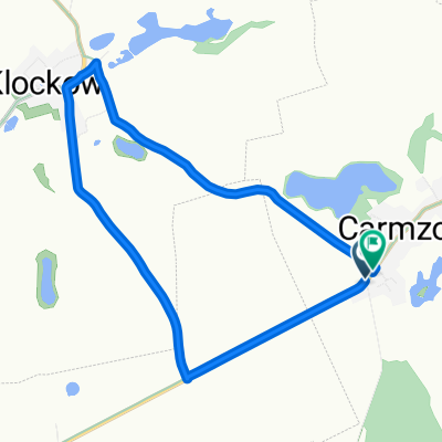 Carmzow, Carmzow-Wallmow nach Carmzow, Carmzow-Wallmow