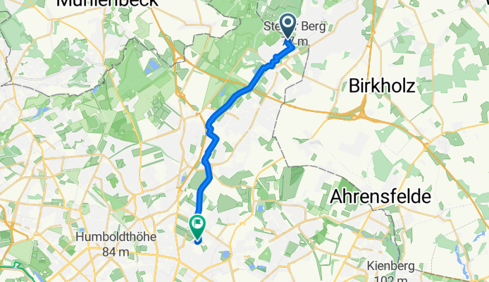 Hörstenweg nach DGZ-Ring