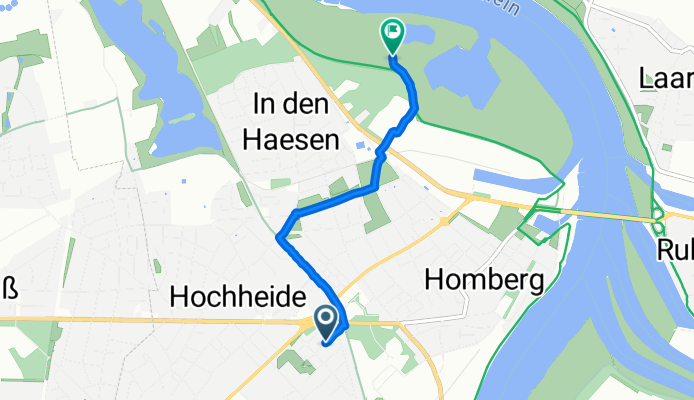 Steigerstraße nach Franzosenweg