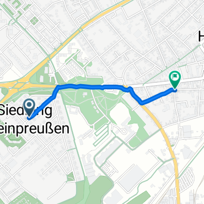 Steigerstraße nach Mühlenstraße