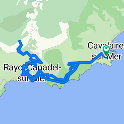 Rue de la Fontaine, Cavalaire-sur-Mer à Rue de la Fontaine, Cavalaire-sur-Mer