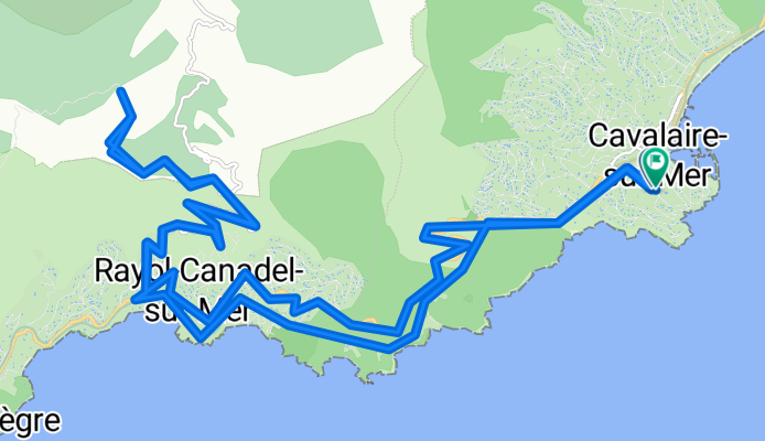 Rue de la Fontaine, Cavalaire-sur-Mer à Rue de la Fontaine, Cavalaire-sur-Mer