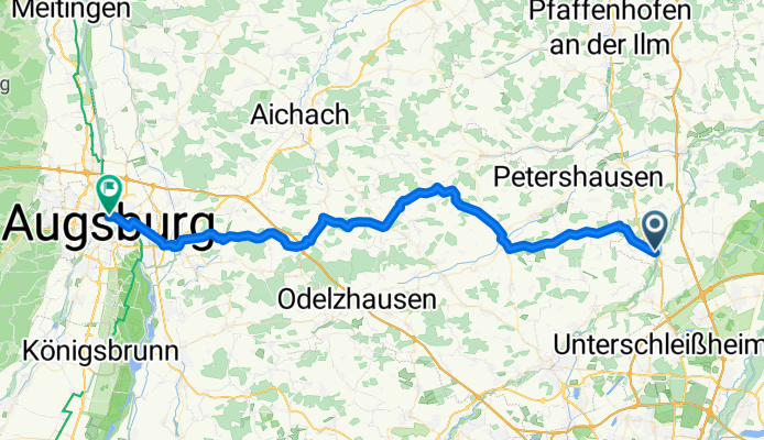 Fahrenzhausen - Augsburg