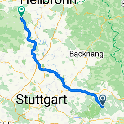 Ebersbach an der Fils - Brackenheim