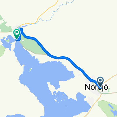 Åkargatan, Norsjö to Rännudden, Norsjö