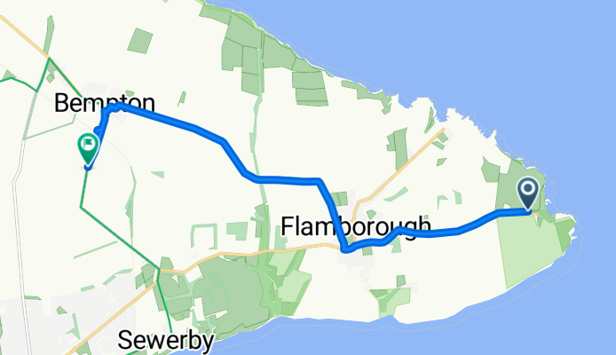 Lighthouse Road, Bridlington to Newsham Hill Lane, Bridlington