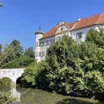 Donauradweg (D6), Neuburg an der Donau nach Webergasse, Neuburg an der Donau
