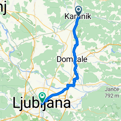 Kamnik - Ljubljana