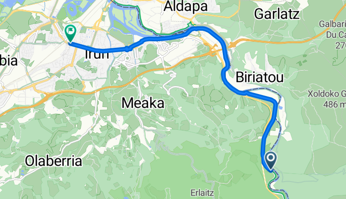 De Vias Verdes del Bidasoa a Txanaleta Plaza 1A