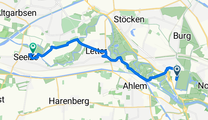 Am Großen Garten, Hannover nach Grand-Couronne-Allee, Seelze