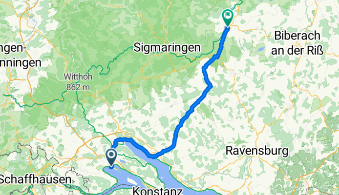Radolfzell am Bodensee - Riedlingen