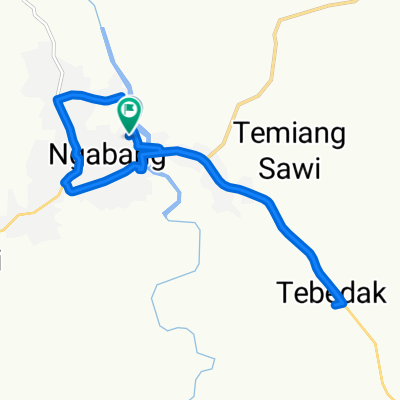 Ngabang, Kabupaten Landak to Ngabang, Kabupaten Landak