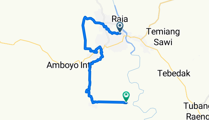 Sma, Kabupaten Landak to Ngabang, Kabupaten Landak