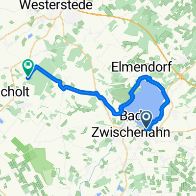 Bad Zwischenahn Kurpark nach Osterfeld