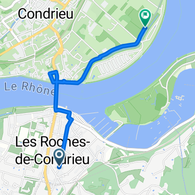 De Avenue de la Gare à Chemin du Camping