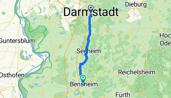 Darmstadt - Bensheim