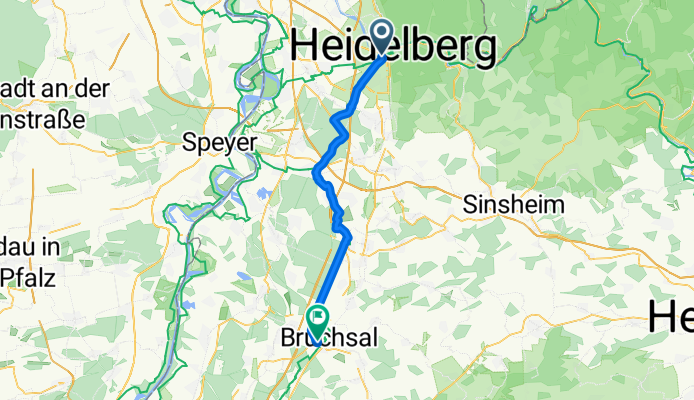 Heidelberg - Bruchsal