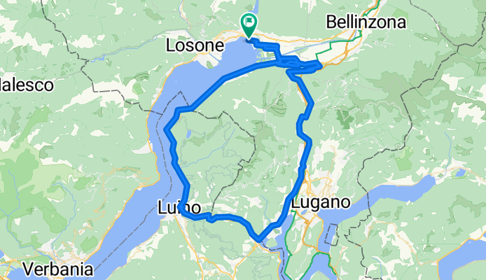 Via Mappo nach Anlagen Camping Tamaro