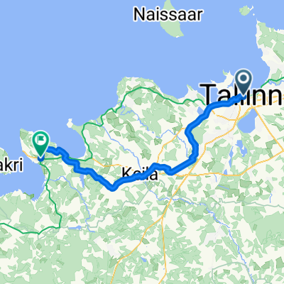 Route to Lääne-Harju vald