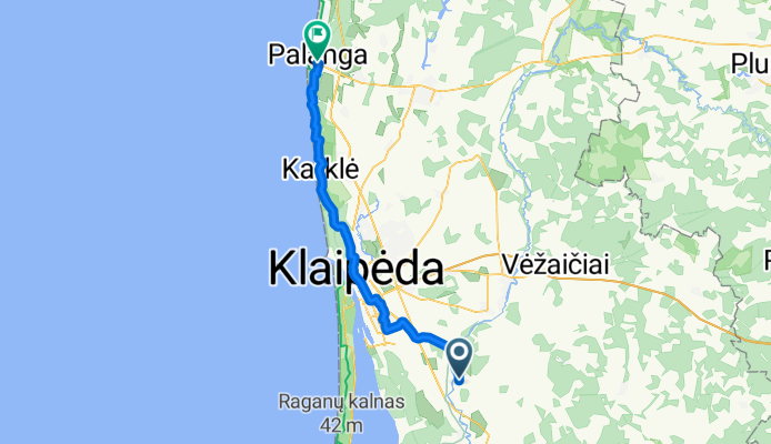 Gargždai - Palanga