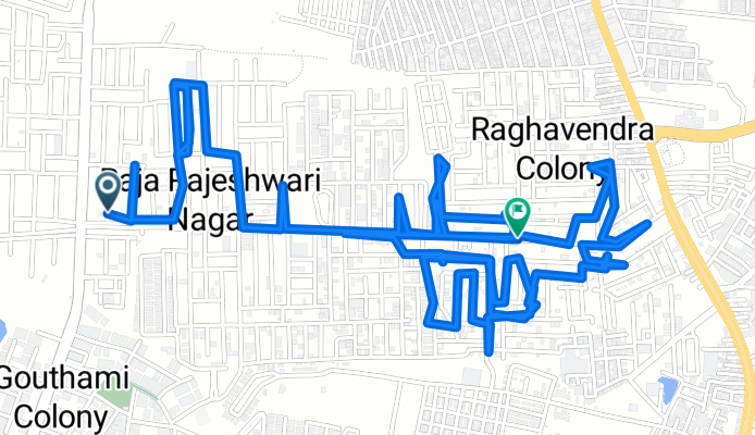 F9C2+P4G to Seshadri Marg