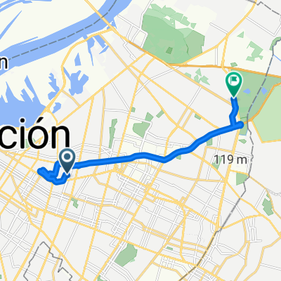 Demetrio Ortiz, Asunción a Avenida Madame Elisa Alicia Lynch, Asunción
