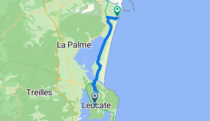 Leucate Cave Cooperative nach Place Claude Debussy
