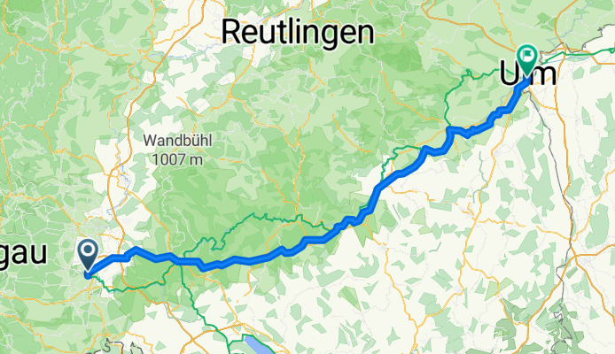 Donaueschingen - Ulm