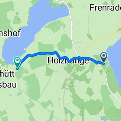 Sande, Groß Wittensee nach Mühlenweg, Neu Duvenstedt