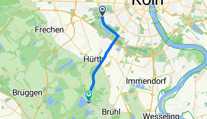 Von Köln bis Brühl
