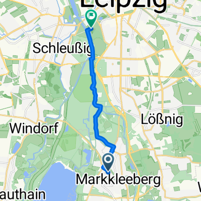 Von Markkleeberg bis Leipzig