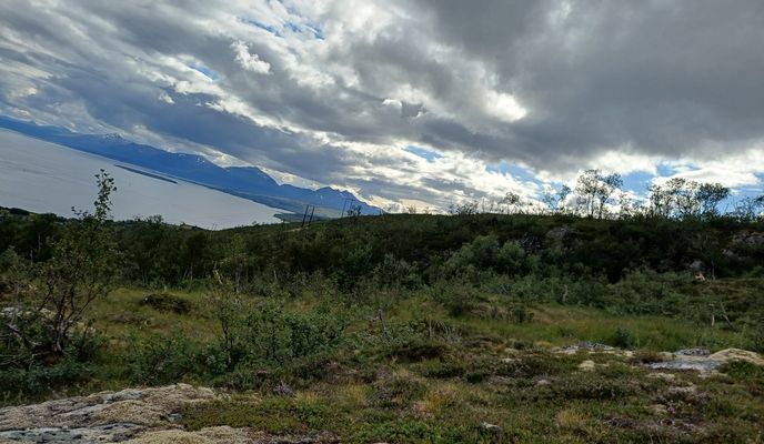 Photo 1 of the Bikemap route "tung fjell tur"
