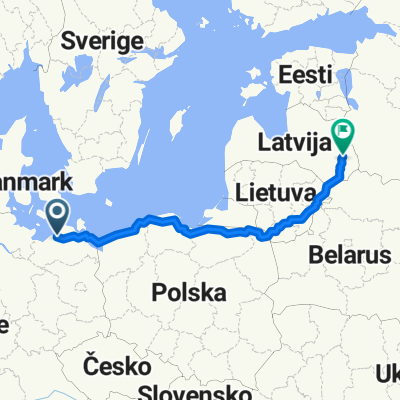 Von Rostock bis Rēzekne